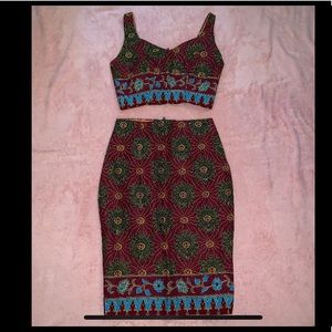 Ankara Print Handmade Two Piece